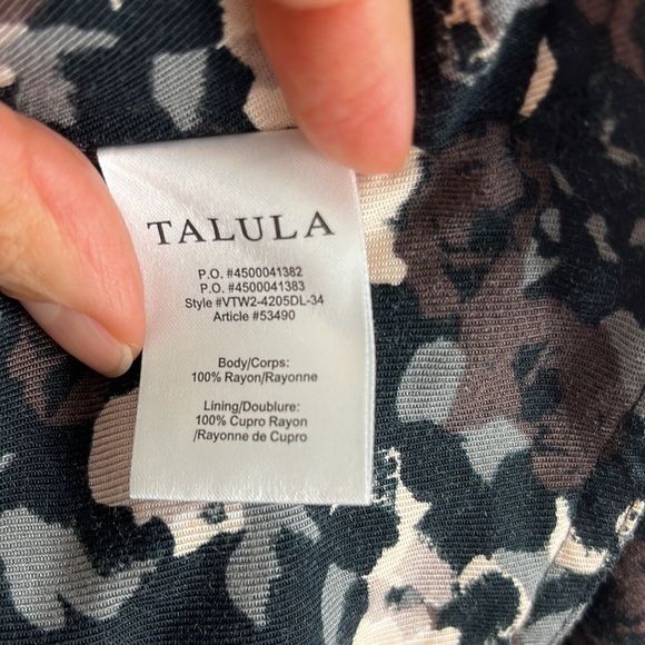 Aritzia Talula Brown/Black/Cream A-Symmetrical Fall Jacket - Picture 9 of 10